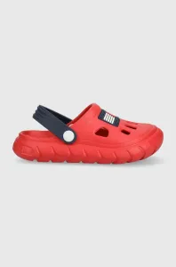 Dětské pantofle Tommy Hilfiger červená barva #4947364