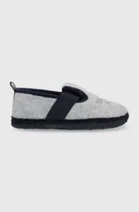 Dětské papuče Tommy Hilfiger šedá barva #4415311