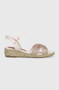 Dětské sandály Tommy Hilfiger růžová barva #5052287