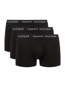 Tommy Hilfiger pánské černé boxerky 3 pack - XL (0VI)