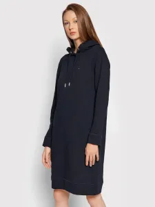 Tommy Hilfiger dámské černé mikinové šaty - M (BDS) #1418578