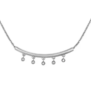 Tommy Hilfiger Něžný ocelový náhrdelník s krystaly TH2780228