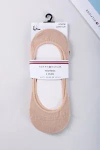 Dámské béžové balerínkové ponožky Footie Invisible - dvojbalení