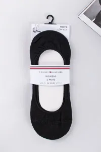 Dámské černé balerínkové ponožky Footie Invisible - dvojbalení