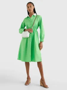 Tommy Hilfiger dámské zelené košilové šaty #4331729