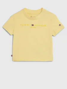 Tommy Hilfiger Baby Essential Triko dětské Žlutá