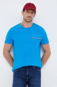 Bavlněné tričko Tommy Hilfiger s potiskem