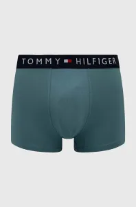 Boxerky Tommy Hilfiger pánské, zelená barva #4866740
