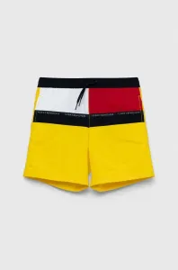 Dětské plavkové šortky Tommy Hilfiger žlutá barva #4944040