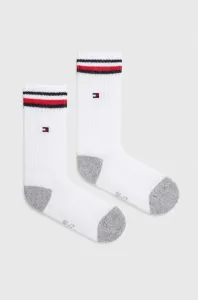 Dětské ponožky Tommy Hilfiger 2-pack bílá barva #5616370