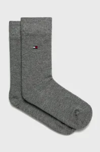 Dětské ponožky Tommy Hilfiger (2-pak) šedá barva