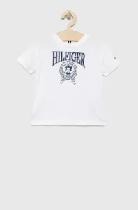 Dětské tričko Tommy Hilfiger bílá barva #5345199