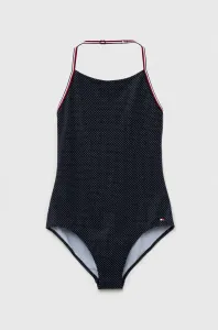 Jednodílné dětské plavky Tommy Hilfiger tmavomodrá barva