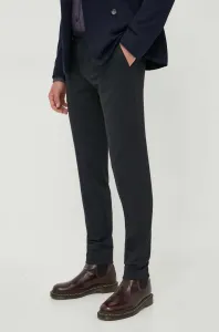 Kalhoty Tommy Hilfiger pánské, tmavomodrá barva, přiléhavé #5635896