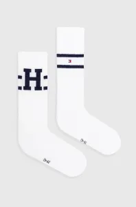 Ponožky Tommy Hilfiger 2-pack pánské, bílá barva #6115039