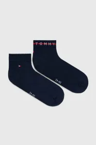 Ponožky Tommy Hilfiger 2-pack pánské, tmavomodrá barva #5668889