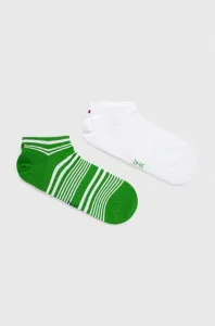 Ponožky Tommy Hilfiger 2-pack pánské, zelená barva #6165539