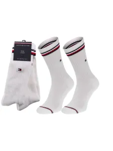 Tommy Hilfiger pánské bílé ponožky 2 pack - 39/42 (300) #1943339