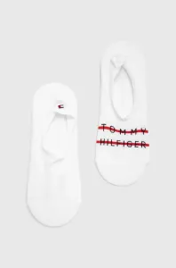 Ponožky Tommy Hilfiger 2-pack pánské, bílá barva #4081740