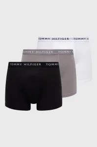 Boxerky Tommy Hilfiger (3-pack) pánské, černá barva, UM0UM02204