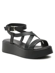 Tommy Hilfiger dámské černé sandály - 41 (BDS) #4870017