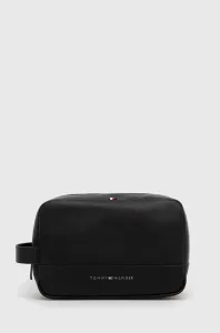 Tommy Hilfiger Essential PU Washbag Kosmetická taštička Černá