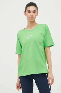 Bavlněné tričko Tommy Hilfiger zelená barva #4939950