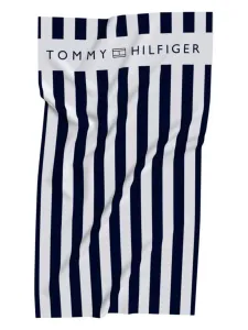 Bavlněný ručník Tommy Hilfiger tmavomodrá barva