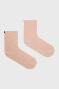 Ponožky Tommy Hilfiger (2-pack) dámské, růžová barva #1985911