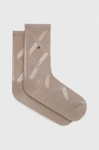Ponožky Tommy Hilfiger dámské, béžová barva #6115024