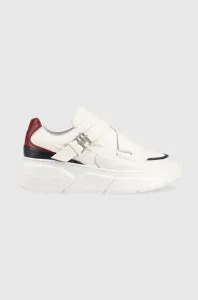Sneakers boty Tommy Hilfiger LUX HRDWARE SNEAKER bílá barva, FW0FW07110
