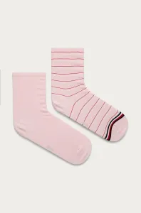 Tommy Hilfiger Underwear Ponožky 2 páry Růžová #1945956