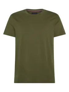 Tommy Hilfiger pánské khaki tričko - M (MS2) #5610065