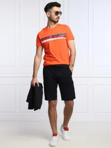 Tommy Hilfiger pánské oranžové tričko Corp #1418181