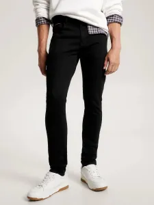 Tommy Hilfiger pánské černé džíny - 32/32 (1B6)