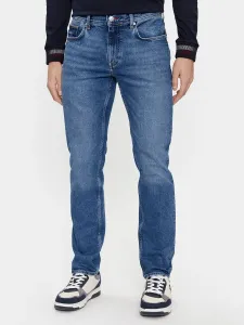 Tommy Hilfiger pánské modré džíny #5655605