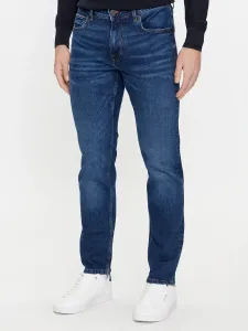 Tommy Hilfiger pánské tmavě modré džíny #5641796