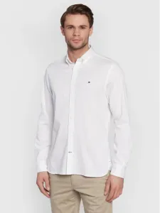 Tommy Hilfiger pánská bílá košile - L (YBR)