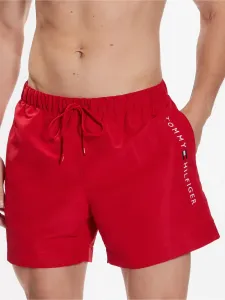 Tommy Hilfiger pánské červené plavky #4959736
