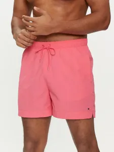 Tommy Hilfiger pánské růžové plavky #6059159