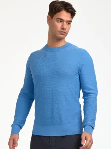 Tommy Hilfiger pánský modrý svetr #4472903