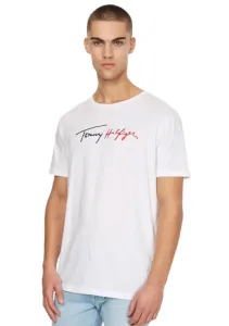 Bílá trička Tommy Hilfiger