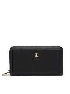 Tommy Hilfiger dámská černá peněženka velká - OS (BDS) #6059079