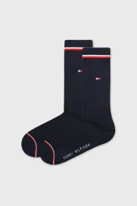 Tommy Hilfiger 2 PACK - pánské ponožky 100001096-322 DARK NAVY 39-42
