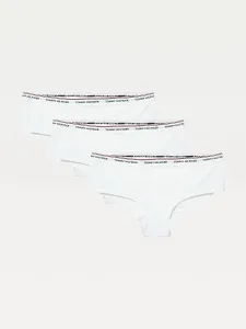 Tommy Hilfiger dámské bílé kalhotky 3 pack Essentials #1408431