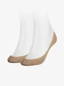 Tommy Hilfiger Underwear Ponožky 2 páry Béžová