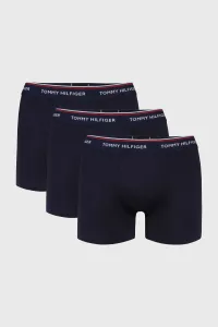 Boxerky Tommy Hilfiger 3-pack pánské, červená barva, 1U87903842