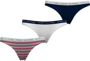 Tommy Hilfiger 3 PACK - dámská tanga UW0UW03953-0XV L