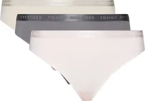 Tommy Hilfiger 3 PACK - dámské kalhotky Bikini UW0UW04329-0R4 M