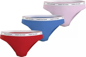 Tommy Hilfiger 3 PACK - dámské kalhotky Bikini UW0UW04895-0WR S